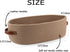 Boho Decor Storage Basket, Woven Decorative Basket for Organizing Countertop and Toilet Paper with Handle