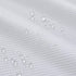 Valea Home Waffle Weave Textured Half Window Tier Curtains for Kitchen, 72" x 24", White, Set of 2