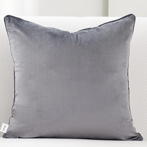 18x18 Inch Alerfa Square Geometrical Plaid Striped Cut Velvet Throw Pillow Cover Luxury Modern Decorative Accent Pillow