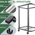 40 Gal(150L) High Grade Large Laundry Basket with Wheels, Rolling Laundry Hamper, Laundry Cart with Metal Frame