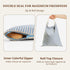 2-Pack 17x12.6in, BRONYPRO Reusable Beeswax and Cotton Bread Bags with Zipper, Waxed Bread Bags for Homemade Bread