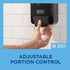 53060, 11.5" 5.6" 4.4" Pacific Blue Ultra Wall-Mounted Manual Dispenser for Foaming Hand Soap and Hand Sanitizer by GP
