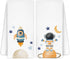 Outer Space Room Nursery Decor, Kids Towels for Bathroom, Astronaut Decorative Gifts