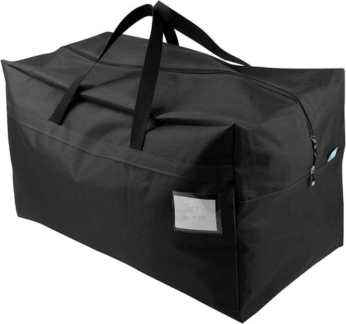 iwill CREATE PRO 100L Large Size Ornament Water Resistant Travel Duffel Tote Storage Bags, Black