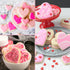 KAISHANE Love Heart Cookie Cutter Set - 5 Pieces Stainless Steel Heart Shaped Biscuit Pastry Cutters