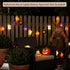 Gooyule 4.9Ft 10 2 2026 Halloween String Lights, LED Fall Fairy Lights Skull String Lights Halloween Decor Autumn Light