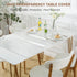 16 36 Inch, 1.5mm LovePads Clear Desk Mat x Thick Clear Table Protector, Waterproof Plastic Table Cover Protector, PVC