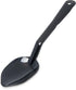 Carlisle FoodService Products 441003 High Heat Solid Plastic Spoon, 11", Black Color