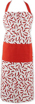 DII Caliente Collection Kitchen Chef's Apron, Chili Peppers