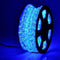 DINGFU 50ft 360 LED Waterproof Rope Lights, 110V Connectable Indoor Outdoor Blue