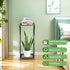 2 27" Plant Stand Indoor, Tall Plant stands for Indoor Outdoor Plants, Tier Plant Tables Square Plant Shelves Metal