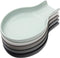 Youngever 5 Pack Plastic Spoon Rests, Kitchen Utensil Holders, Plastic Holders (Urban Color)