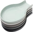 Youngever 5 Pack Plastic Spoon Rests, Kitchen Utensil Holders, Plastic Holders (Urban Color)