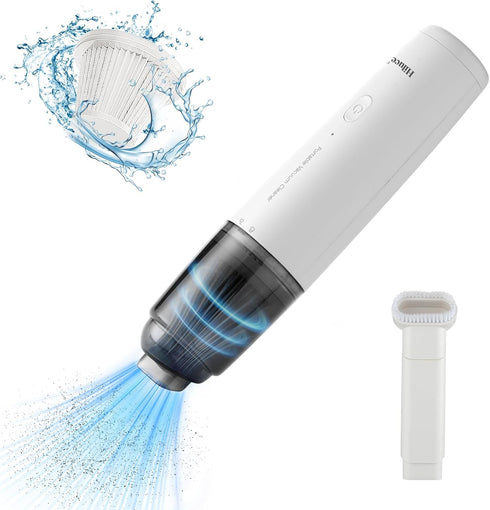Handheld Car Vacuum Cleaner, Portable Cordless with 9000 Pa, USB Rechargeable, Lightweight