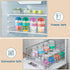 4 Pack 20 oz Yogurt Parfait Cups with Lids Reusable, Plastic Overnight Oats Containers with Lids Spoons Granola