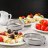 FANGSUN 4 Inch Crumpet Rings, Stainless Steel English Muffin Tart Rings for Baking, Cooking Egg Ring Mold