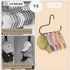 Hat Rack - 2 Pack Metal Organizer for Baseball Caps, Holds up to 20 Caps, Slip-Resistant Hat Hangers for Closet