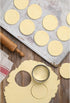 Mrs. Anderson’s Baking Cookie Fondant Cutters, Graduated Round, 10-Piece Set with Storage Container