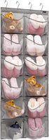 Extra Large Mesh Pockets Shoe Organizer | Hanging Shoe Rack for Bedroom, Bathroom Shoe Storage (12 Large Pockets)