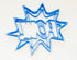POW SIGN QUOTE SUPERHERO COOKIE CUTTER, MADE IN USA PR3196