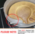 Cake Pan Side Liner Roll, 4 in x 164 ft Parchment Paper Strips for Baking, White Precut Circles.