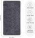 16inch 30inch (6, 16inch 30inch) KinHwa Microfiber Hand Towels for Bathroom Soft and Absorbent Face Towels for Bath