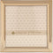 Lawrence Frames 5x5 Gold Metal Classic Bevel Picture Frame