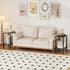 LUCKNOCK Small Side Table for Small Spaces, Vintage End Table, Narrow Couch Side Table with Storage, Skinny Nightstand