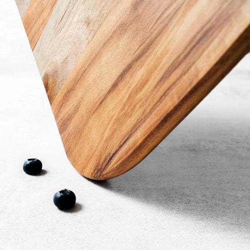 JAMES.F Acacia Wooden Cutting Boards for Kitchen, Thick Wood Serving Boards with Hang Hole for Meat or Vegetables