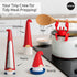OTOTO Gnomeo Pastry Brush - Silicone Basting Brush for Cooking, Spread Oil Butter Sauce for BBQ Grill Baking, Gnomes