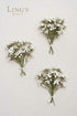 Ling's Moment Artificial Baby's Breath, 18pcs Gypsophila White Flowers for Floral Arrangements