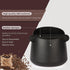 Knock Box Large Capacity Design, Espresso Knock Box Tamping Mat, Set of 2 with Removable Knock Bar