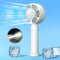 Portable Handheld Fan with Refrigeration Mode, 3 Speed Cold Wind, 3000mAh Rechargeable USB Fan, Quick Cool Down