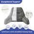 18in, IASEAHK Reading Pillows for Sitting in Bed Adult, Back Pillow for Bed Sitting Up, Backrest Pillows with Shredded