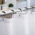 Titanker Set of 12 Rust-Resistant Metal Shower Curtain Hooks Rings for Bathroom Shower Rods