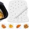 Numola 100 Pcs Air Fryer Liners, Disposable Parchment Paper, 8 Inch Perforated Sheets for Baking