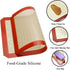 Wildone Baking Sheet with Silicone Mat Set, 4 Pieces (2 Sheets + 2 Mats), Stainless Steel Cookie Sheet Baking Pan