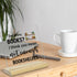 Bookshelf Acrylic Decor Desk Gifts for Reading Enthusiasts, Too Many Books Not Enough Bookshelves, Inspirational Gifts