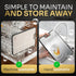 Premium Titanium Cutting Board Durable & Easy to Clean Metal Cutting Board for Vegetables, Fruits & More Dishwasher