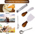 Charcuterie Accessories 20 Pcs, Cheese Spreaders, Mini Serving Spoons, Forks, and Tongs for Charcuterie Board