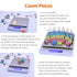 Gram Scale, Capacity 3000g, Accuracy 0.1g Mini Food Scales Digital Weight for Espresso, Baking, Jewelry