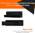 Vinyl Record Wall Mount, 5 Pack Floating Shelf for Black & White Album Display, No Wall Damage
