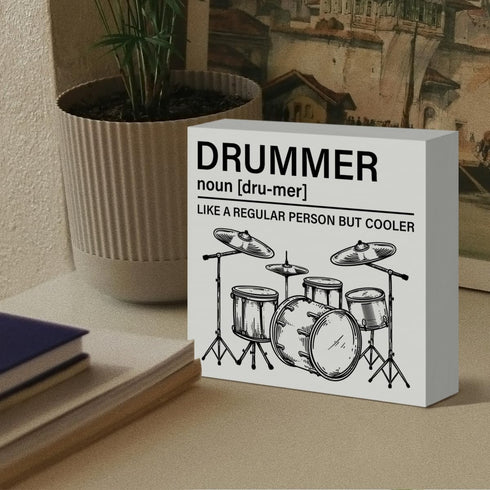 GXLPO Drummer Drumming Drummer 5 5 Inches Gifts for Men Women, Drum Accessories Gifts for Teen Boys Girls Music Lovers
