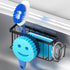 MURLONG Sponge Holder for Kitchen Sink,Sink Caddy Smiley Face,4-in-1 Sponge Holder with