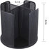 Paper Cup and Lid Holder Plastic Cup Storage Organizer Coffee Cup Dispenser for Countertop, Breakroom, Bathroom, Coffee Station, Bar, Buffet, Kitchen Cabinet - Black by Heagoale