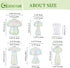 5 Glasseam Mushroom Propagation Stations for Plants: Iridescent Propagation Vase of Glass Hydroponic Jars for Home Room
