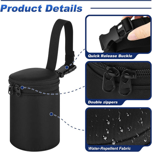 Cosmos Mini Coffee Press Maker Carry Storage Bag, Compatible with Aeropress Travel Coffee Press Kit