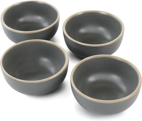 Gibson Home Rockaway 4 Piece 3.5in Fruit Bowl Set, Perfect for Serving Fruits and Snacks