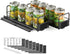 SpaceAid Pull Out Spice Rack Organizer for Cabinet, Heavy Duty Slide Out