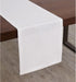 Solino Home Linen Table Runner, 48 Inches, 100% Pure White Linen, 14 x 48 Inch for Dresser and Coffee Tables
